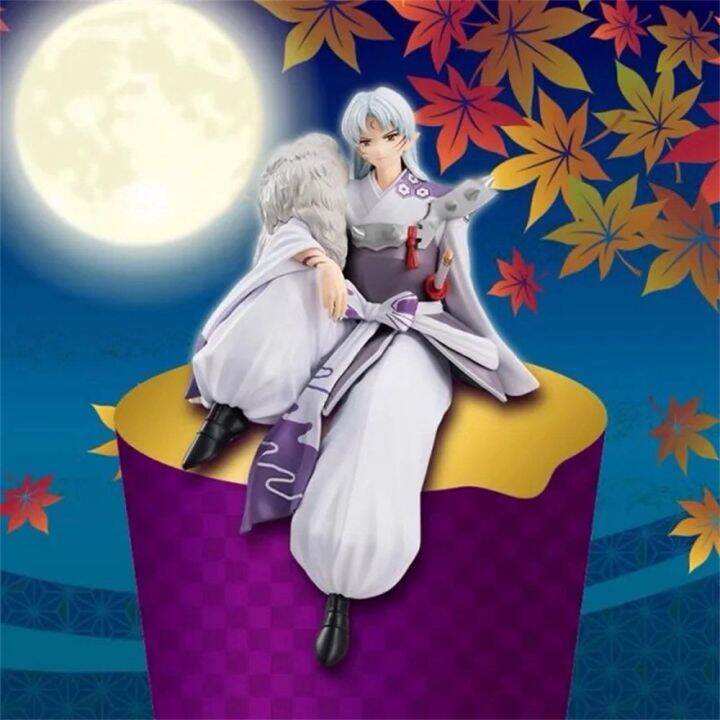 liand-ของเล่นของขวัญ18เซนติเมตรตัวการ์ตูนแอนนิเมชั่นทำจาก-pvc-sesshomaru-inuyasha-ตุ๊กตาขยับแขนขาได้ตุ๊กตาโมเดล