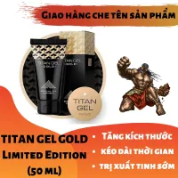 (Lô mới nhất) Titan Gel Nga GOLD cao cấp phiên bản giới hạn - Gel dành cho nam - hàng chính hãng - tăng kích thước cho cậu bé (Che tên khi giao hàng)