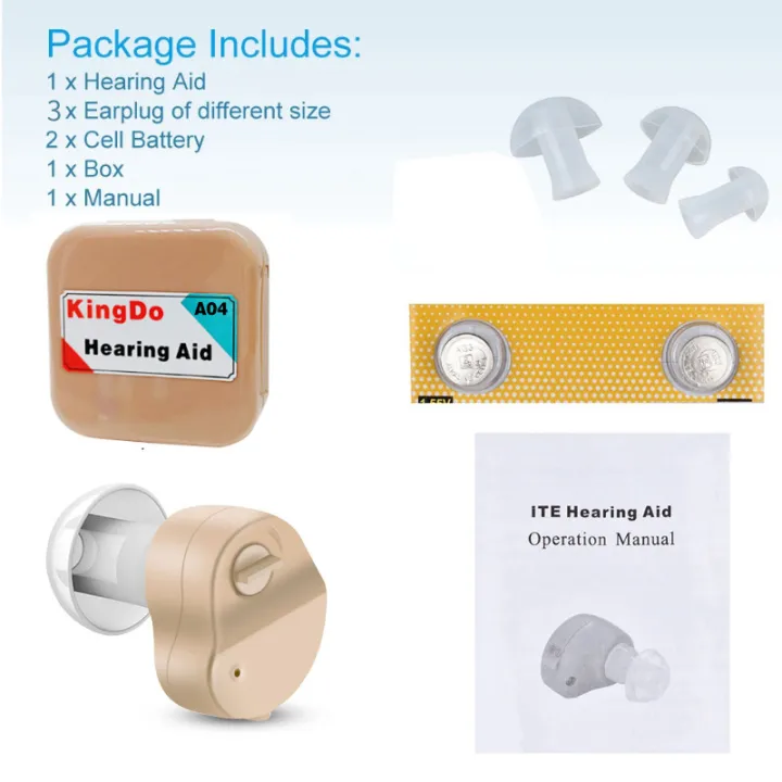 Hearing Aid Adjustable Mini Hearing Aids Invisible Hearing Amplifiers