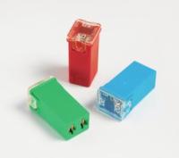 【Eco-friendly】 60A 50A 25A 0495 20A 32V Sqaure ฟิวส์ออโต้กล่องฟิวส์โปรไฟล์ต่ำ JCASE ฟิวส์สำหรับ Tellittfuse X 5ชิ้น