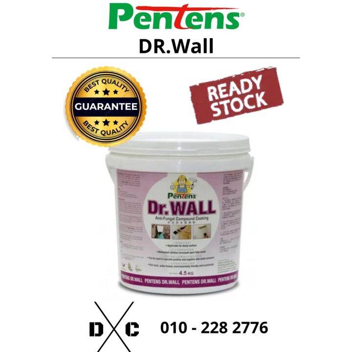 Pentens Dr. Wall Antifungal Compound Coating 1KG Waterproof Paint
