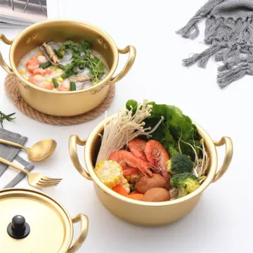 Konco Korean Style Soup Stock Pots Instant Noodle Porridge Pot