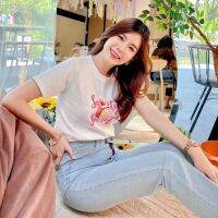 Jarika.shop - เสื้อยืด แขนสั้น ลายแยมโรล ( พ41 )