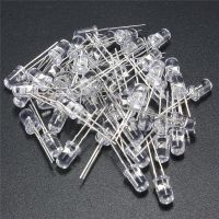 【CC】❈▲  50Pcs/lot 5mm Diode Transparent Round  Emitting Diodes Lamp Bulbs