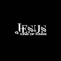 Personalized Word JESUS KING OF KINGS Vinyl Car SMotorcycle Ticker Decals Black/Silver 18CMx7.2CM