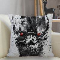 (All inventory) Music custom terminal deep fate pillowcase home decoration 45 * 45cm zipper square pillowcase throw pillow The seller to support free customization. The pillow is designed with double-sided printing.