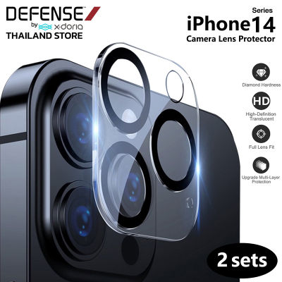 X-Doria Defense GLASS ฟิล์มเลนส์กล้อง iPhone14 ขอบวงดำ ฟิล์มกระจกนิรภัยครอบกล้อง Camera Lens iPhone14 14plus 14pro 14promax