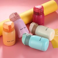 200Ml/350Ml น่ารัก Candy Mini ถ้วยน้ำร้อนเด็กการ์ตูนกระบอกน้ำสแตนเลสความร้อนแก้วกาแฟสูญญากาศกระติกน้ำร้อนเก็บความร้อน