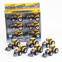 ProudNada Toys ของเล่นเด็กชุดรถก่อสร้าง 6 คัน SUPER TRUCK UNDER CONSTRUCTION NO.9986-20