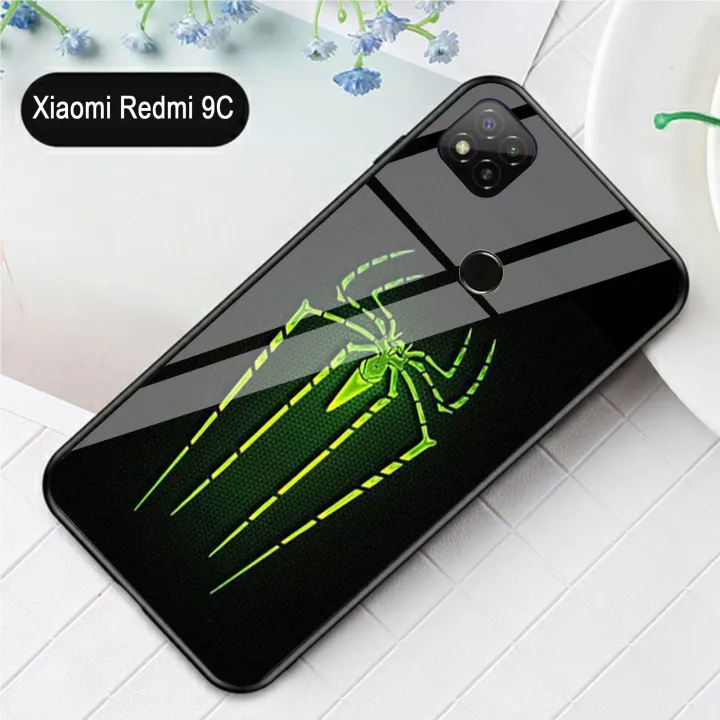 Softcase Glass Kaca Xiaomi Redmi C S Casing Hp Xiaomi Redmi C Pelindung Hp Case