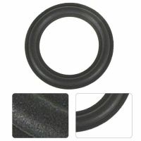 +【； Durable Replacement Foam Universal Ruer Folding DIY Speaker Accessories Woofer Parts Horn Dustproof Surround Edge Ring