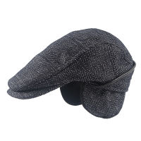 Mens Cap Peaky Blinders 2021 Casual Winter Autumn Stylish Vintage Earflaps Bomber Hats For Dad Beret Hat Male Boina Newsboy Cap