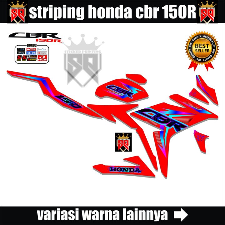 striping-variasi-honda-cbr-150r-decal-sticker-cbr-150r-150-r-facelift-rainbow