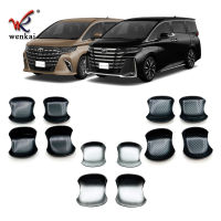 อุปกรณ์เสริมรถยนต์ที่จับประตูฝาครอบสำหรับ Toyota Alphard Vellfire 40 Series 2023