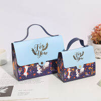 1040pcs Paper Bag for Gift Box with Handles Shipping Package Candy Cookie Gift Packaging Bag Wedding Babt Shower Party Favor