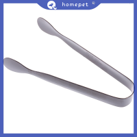 ? Homepet 11ซม.Tong สแตนเลสคลิปขนมปังอาหาร ICE CLAMP ICE tongs Bar KITCHEN TOOL