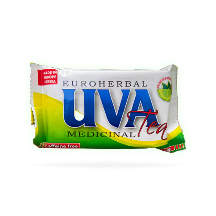 UVA TEA / Euroherbal Organic Medicinal Tea / 1 Pack (20 Tea Bags