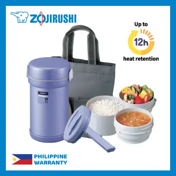 ZOJIRUSHI Vacuum Thermos Insulated Lunch box Bento food container Japan  SL-GH18