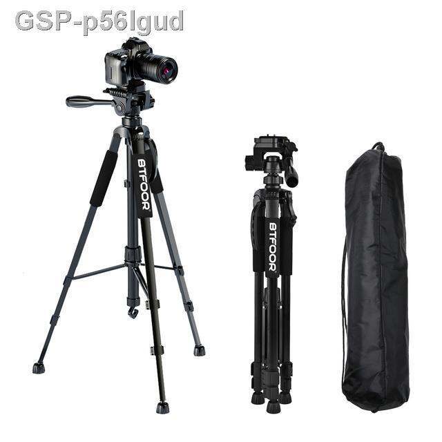 ขาตั้งสูงปานกลาง-p56lgud-55-140cm-อลูมินัมพร้อมเพลตไวสำหรับ-dslr-slr