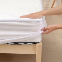 Bed Sheet Waterproof Light Grey Mircrofer Bed Cover Waterproof Fitted Sheet Mattress Cover for Bedding sabanas cama 150