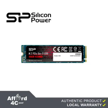 Silicon Power 256GB SSD 3D NAND With R/W Up To 560/530MB/s A55 SLC