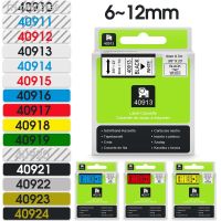 ☫ 1PCS 15 Colors D1 Tape 45013 40913 43610 40910 for Dymo D1 Tapes Label Ribbon Compatible Dymo LabelManager LM160 LM280 Printer