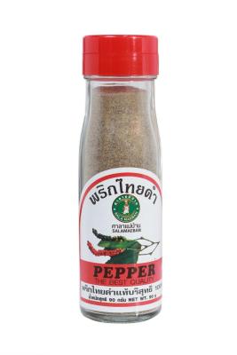 พริกไทยป่นดำขวดใหญ่  ตราศาลาแม่บ้าน  ฺBlack Pepper Powder 90 g