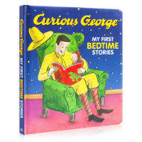 Curious George my first bedtime stories my bedtime story English original picture book hardcover English Enlightenment early education parent-child bedtime story