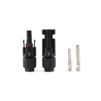 DC Solar Connector 1000V30A Solar Panel  Stecker Connectors Kit for PV/MC Cable 2.5/4/6mm2 Wires Leads Adapters