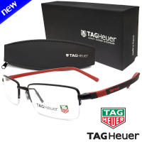 แว่นตา Tag heuer 3392 กรอบแว่นตา สำหรับตัดเลนส์ กรอบเซาะร่อง แว่นแฟชั่น ชาย หญิง ทรงสปอร์ต sport วัสดุ สแตนเลส stainless steel ขาข้อต่อ รับตัดเลนส์