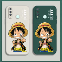 เคส Vivo Z5 Z5i Z3 Z1X Z1 Pro Case เคสซิลิโคนเหลวการ์ตูน Luffy การ์ตูน Luffys Flocking ฝาครอบโทรศัพท์ป้องกัน