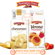 Bánh Quy Pepperidge Farm Chessmen Butter Verona Strawberry Thơm Ngon - Mỹ