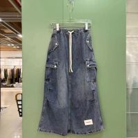 【High Quality】23 Autumn/Winter New Pocket Denim Skirt