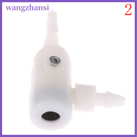 Wangzhansi อะแดปเตอร์ท่อหัวฉีดปั๊มจักรยาน1ชิ้นตัวแปลงวาล์วสูบน้ำหัวเดียว