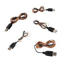 ปลั๊กอิน USB LBS สำหรับปาร์ตี้สายไฟคริสต์มาสลวดทองแดงนางฟ้า DIY สำหรับการจัดส่งการตกแต่งบ้านอย่างรวดเร็ว