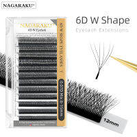 NAGARAKU 6D ดอกออโตเมติกรูปดอกไม้บาน6D คู่ขนตาปลอม