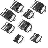 8pcs/set   Professional Premium Cutting Guide comb for wahl with Metal Clip 1/16in to 1in Set