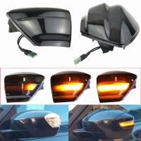 2pcs LED Dynamic Turn Signal Light Car Rear View Mirror LED Indicator Blinker For FORD Focus 2 MK2 2004 - 2008 C-MAX S-Max