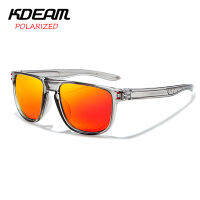 KDEAM รุ่นNew Motion Burst 9สี แว่นตากันแดด เลนส์ HD Polarized กันแสง UV400 สำหรับเดินทาง ขับรถ ขี่มอเตอร์ไซต์ ปั่นจักรยาน ตกปลา กิจกรรมกลางแจ้ง พร้อมส่ง