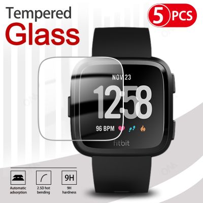 9H Premium Tempered Glass For Fitbit Versa Versa Lite Smartwatch Screen Protector Film Accessories (Not for Versa 2)