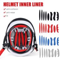 1Set Motorcycle Helmet Inner Liners Bicycle Helmet Lining Pads Foam Sponge Pads Kits Sealed Outdoor Sports Cycling Accessories Adhesives Tape