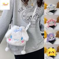 WPOT เมโลดี้ กระเป๋าสะพายข้าง Kuromi ปิกาจู Cinnamoroll น่ารักน่ารักๆ สไตล์เกาหลีแบบ ช้อปปิ้ง