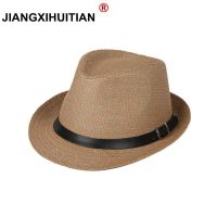 Beach Staw Hats Men Panama Jazz Cowboy Gangster Cap with 2018 Hot Sales Caps 13