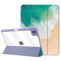 สำหรับ Ipad Pro เคส M1 11 12.9 2021 2020/2018 Pro 12 9 Air4 10.9รองรับที่ใส่ดินสอเคสชาร์จไร้สาย2022อากาศ