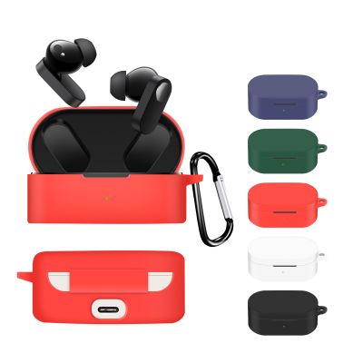 1PC Suitable For OnePlus Buds N Earphone Cover Shell Shockproof  for oneplus Nord buds Protect Sleeve Dustproof Case With Hook Wireless Earbud Cases