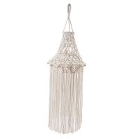 Macrame Lamp Shade Hanging Pendant Light Cover Modern Office Bedroom Living Room Nursery Dorm Room Boho Home Decor