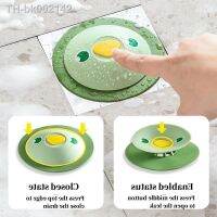 ✆ Kitchen Anti-odor Floor Drain Press Filter Bathroom Toilet Anti-clogging Silicone Flying Saucer Bouncing Floor Drain Cover