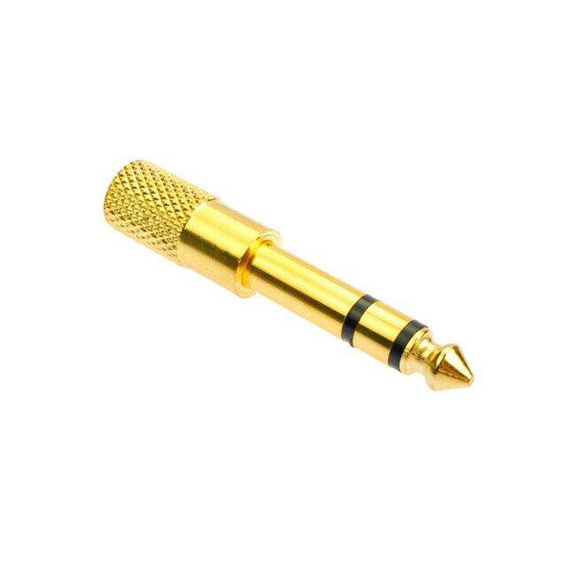 6.5mm Male To 3.5mm Female Jack Converter Aux Cable Guitar Plug Adapter