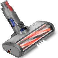 Electric Turbo Brush Floor Nozzle Compatible for Dyson V7 V8 V10 V11 V15 Powered Turbo Nozzle with Direct Drive Motor