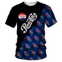 2023 NEWNew Men S T-Shirt Women S Top Pepsi 3D Printed Short Sleeve T-Shirt Cool